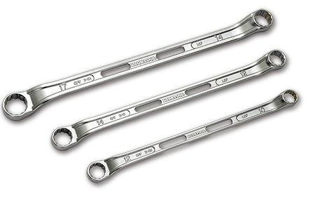 旭金屬Asahi LIGHTOOL® LOF系列45°x7°超輕量鏤空雙梅扳手 (雙令頭)