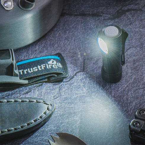Trustfire MC12曲燈/頭燈兩用充電磁吸電筒