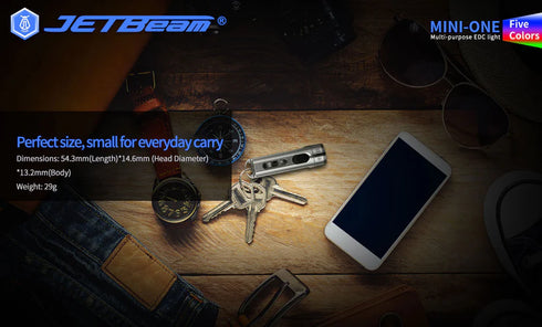 JETBeam Mini-One多功能匙扣燈