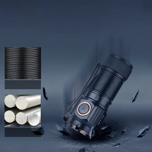 Trustfire MT10迷你日常攜帶充電磁吸電筒