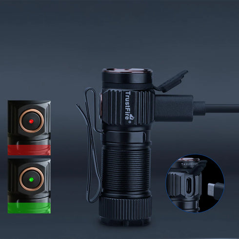 Trustfire MT10迷你日常攜帶充電磁吸電筒