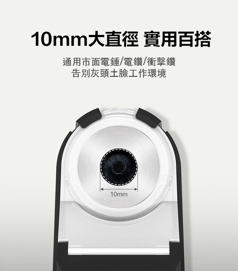 威克士Worx WA1602 3.7V內置電集塵盒