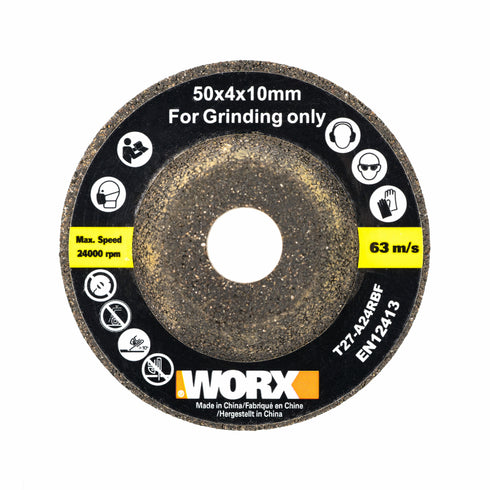 威克士Worx WA7262 50mm 砂輪打磨片 (WX741 適用, 5件裝)