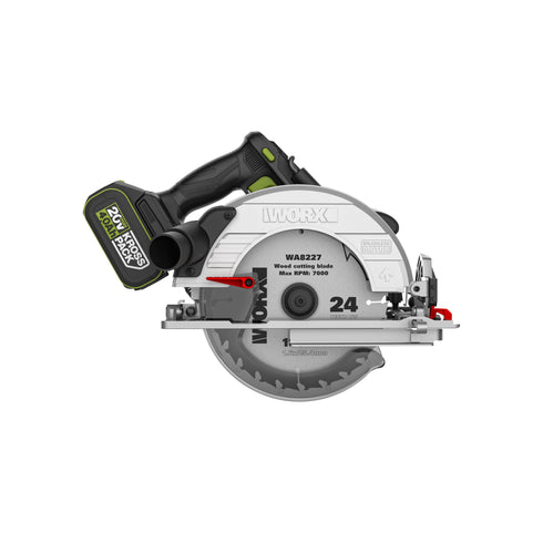 威克士Worx WU538H 20V 無刷185mm電圓鋸