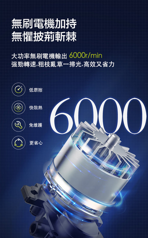 威克士Worx WD184 20Vx2 無刷多功能更換式割草機