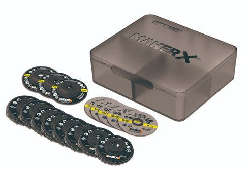 威克士Worx WA7213 16件角磨附件套裝 (WX741 適用)