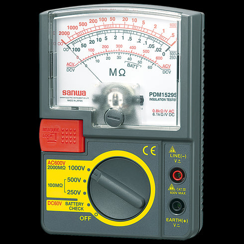 三和Sanwa PDM1529S指針式絕緣電阻測試儀