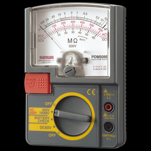 三和Sanwa PDM509S指針式絕緣電阻測試儀