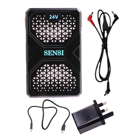 森思Sensi D22 24V 24000mAh風扇衫電池 (隨附Burtle轉接線) (Type-C充電) (現貨發售)
