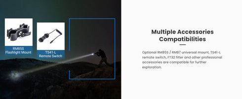 NEXTORCH T20L白鐳射戰術手電筒