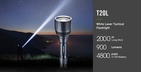 NEXTORCH T20L白鐳射戰術手電筒