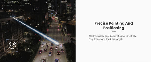 NEXTORCH T20L白鐳射戰術手電筒