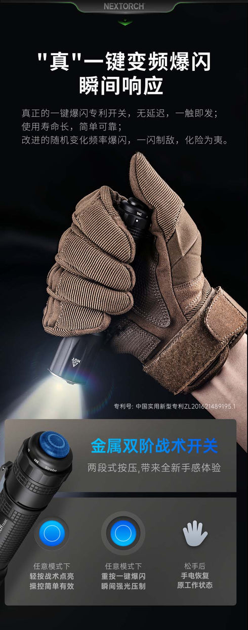 NEXTORCH TA30W暖白光EDC手電筒