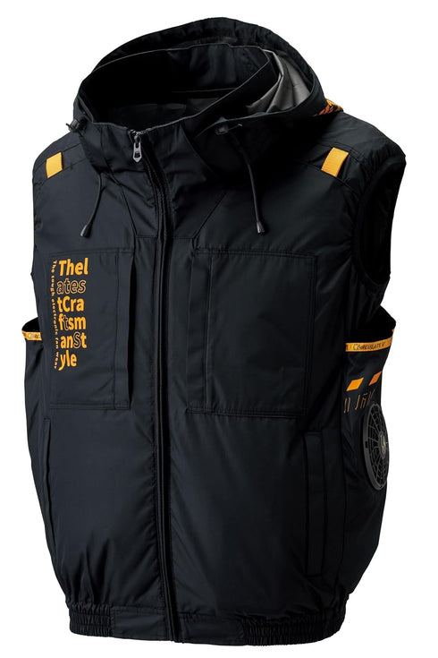 Atack Base The Tough 7700隔熱防水空調風神服連帽背心 (腰部出風) (Burtle風扇適用) (淨衫) (現貨發售)