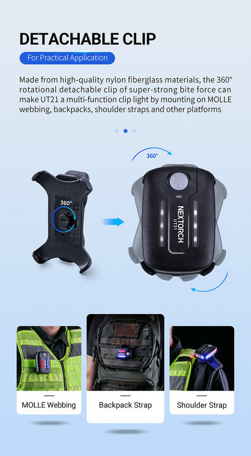 NEXTORCH UT21警閃肩燈