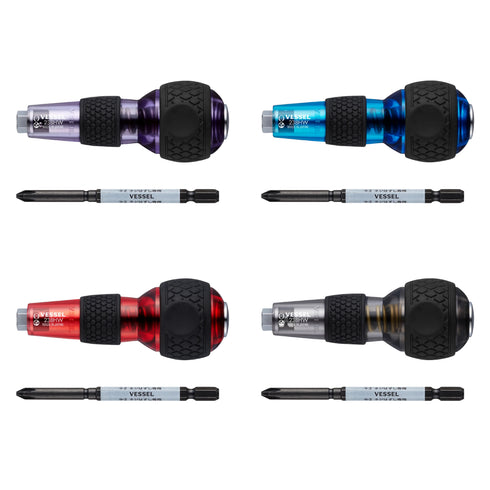 Vessel GALAXY系列238HW-2G冬菇頭自轉撞批