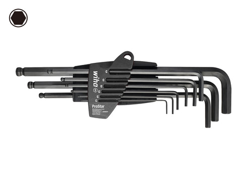 Wiha 07186 BlackForest ProStar黑色波頭六角匙