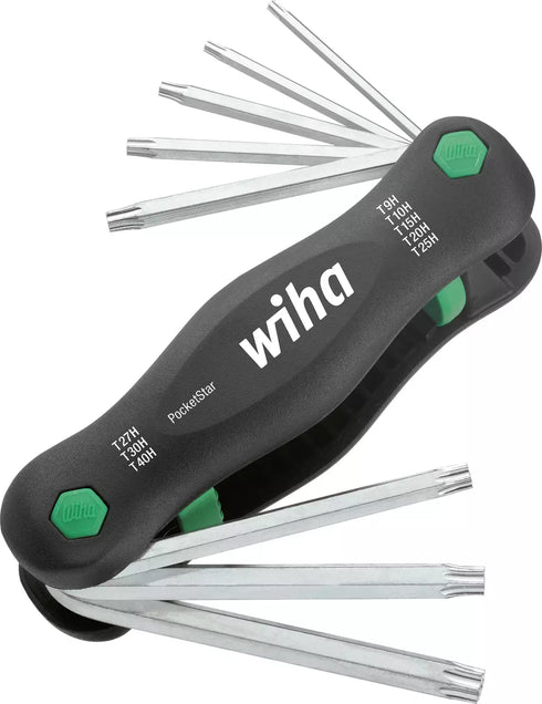 Wiha 25166掌中寶防盜星型多功能扳手(大)8件套