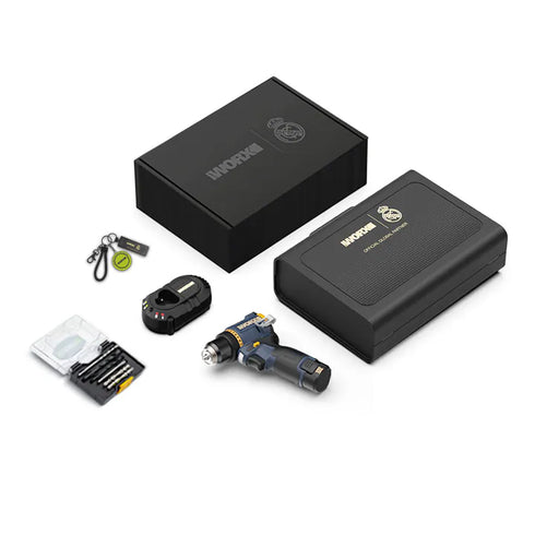 威克士Worx WU135R 12V第三代無刷智能迷你雙速電鑽 (皇家馬德里限量特別版)