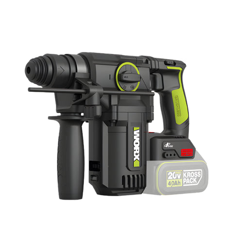 威克士Worx WU385 20V 無刷三用集塵電錘 (可配WA1603集塵盒)