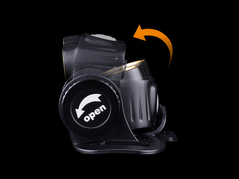 Fenix HM65R聚泛雙光鎂合金頭燈