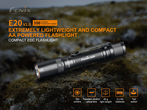 Fenix E20 V2.0日常攜帶電筒