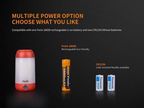 Fenix CL26R高性能充電營燈