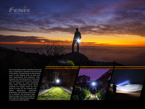 Fenix E02R充電迷你匙扣電筒