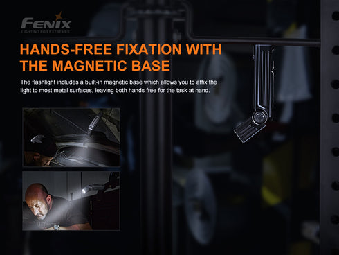 Fenix WT25R磁吸曲頭工作燈