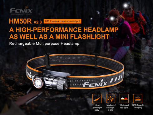 Fenix HM50R V2.0多用途頭燈