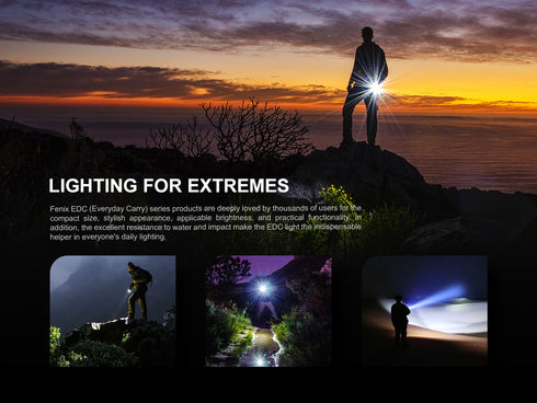 Fenix E05R邊充邊用迷你匙扣電筒