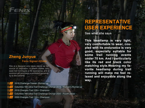 Fenix HL18R-T聚泛雙光頭燈(單手調節燈帶)