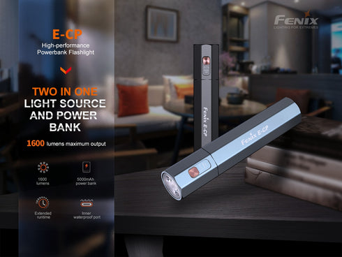 Fenix E-CP高性能應急行動電源電筒
