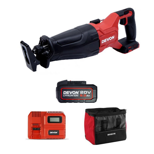 大有Devon 5836 20V鋰電無刷免匙老虎鋸