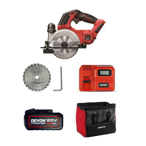 大有Devon 5833 20V鋰電無刷圓鋸