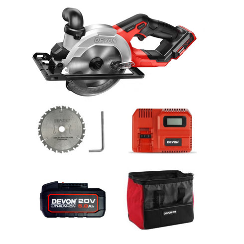 大有Devon 5835 20V鋰電無刷圓鋸