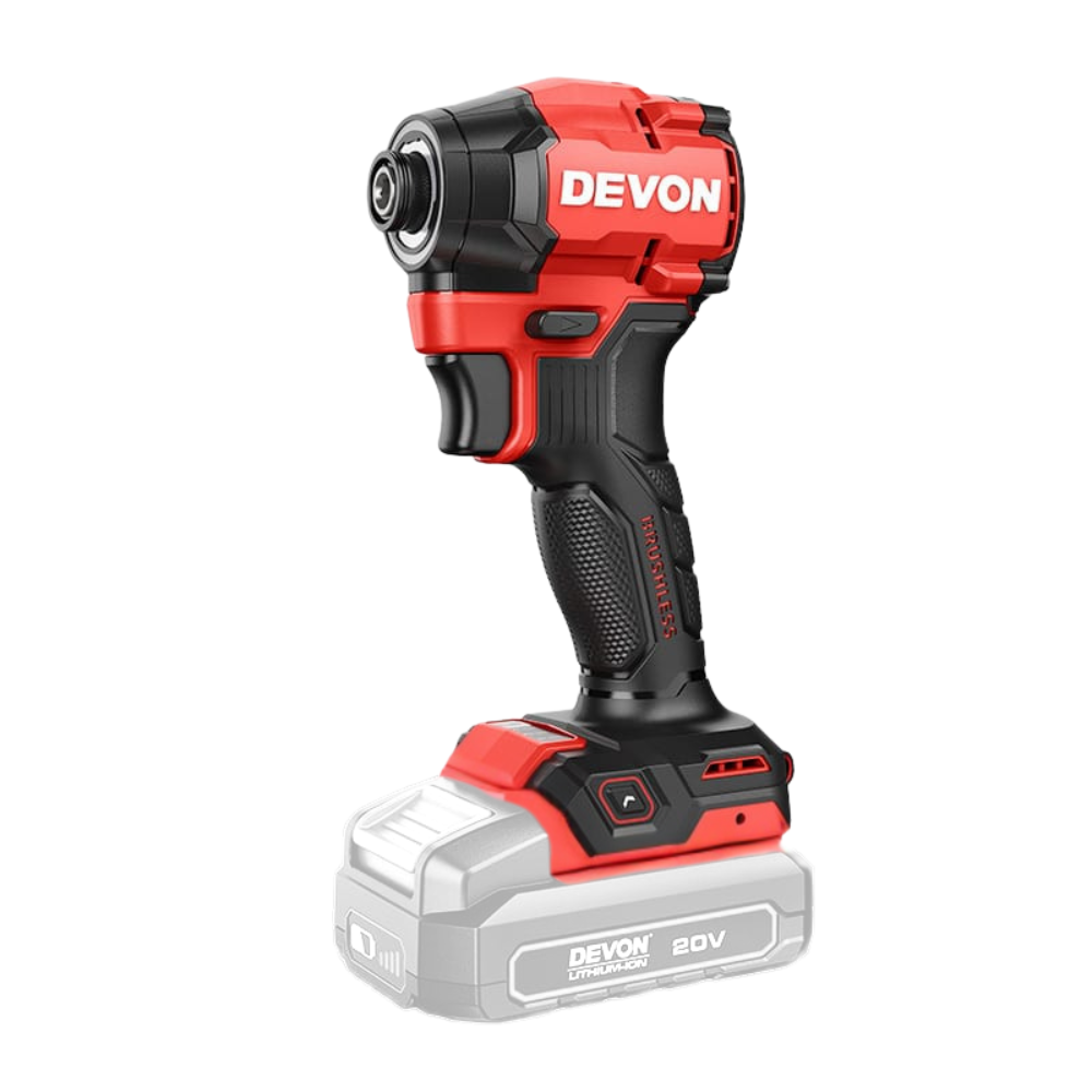 大有Devon 5768 20V鋰電超短身無刷衝擊起子 – 達成電子五金量具有限公司